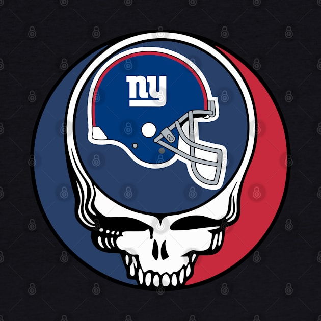 NY Skull - New York Giants Football by Bananagreen